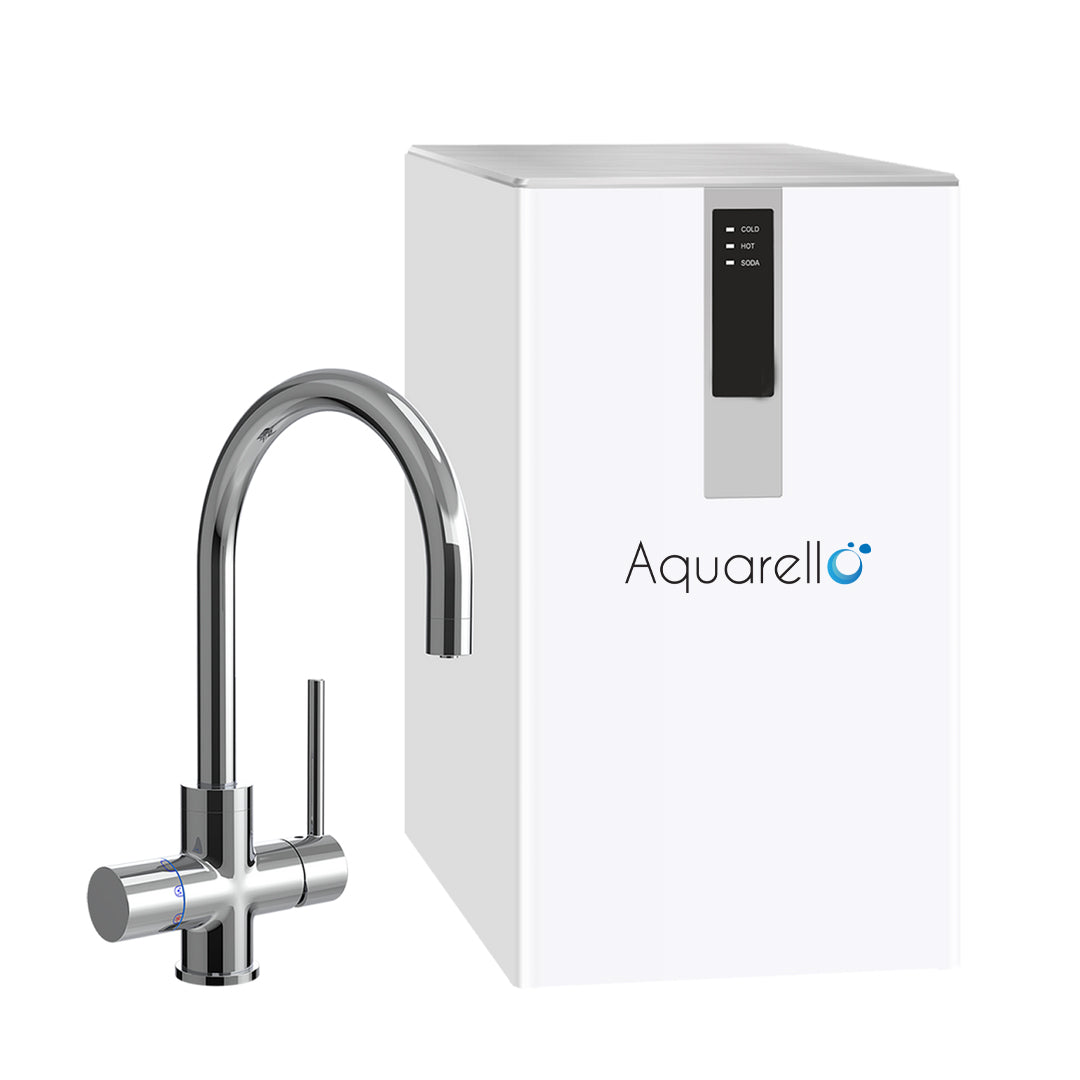 FLOW5 Aquarello 5-Way Tap – Multiple Water Options: Hot, Cold, and Sparkling Water