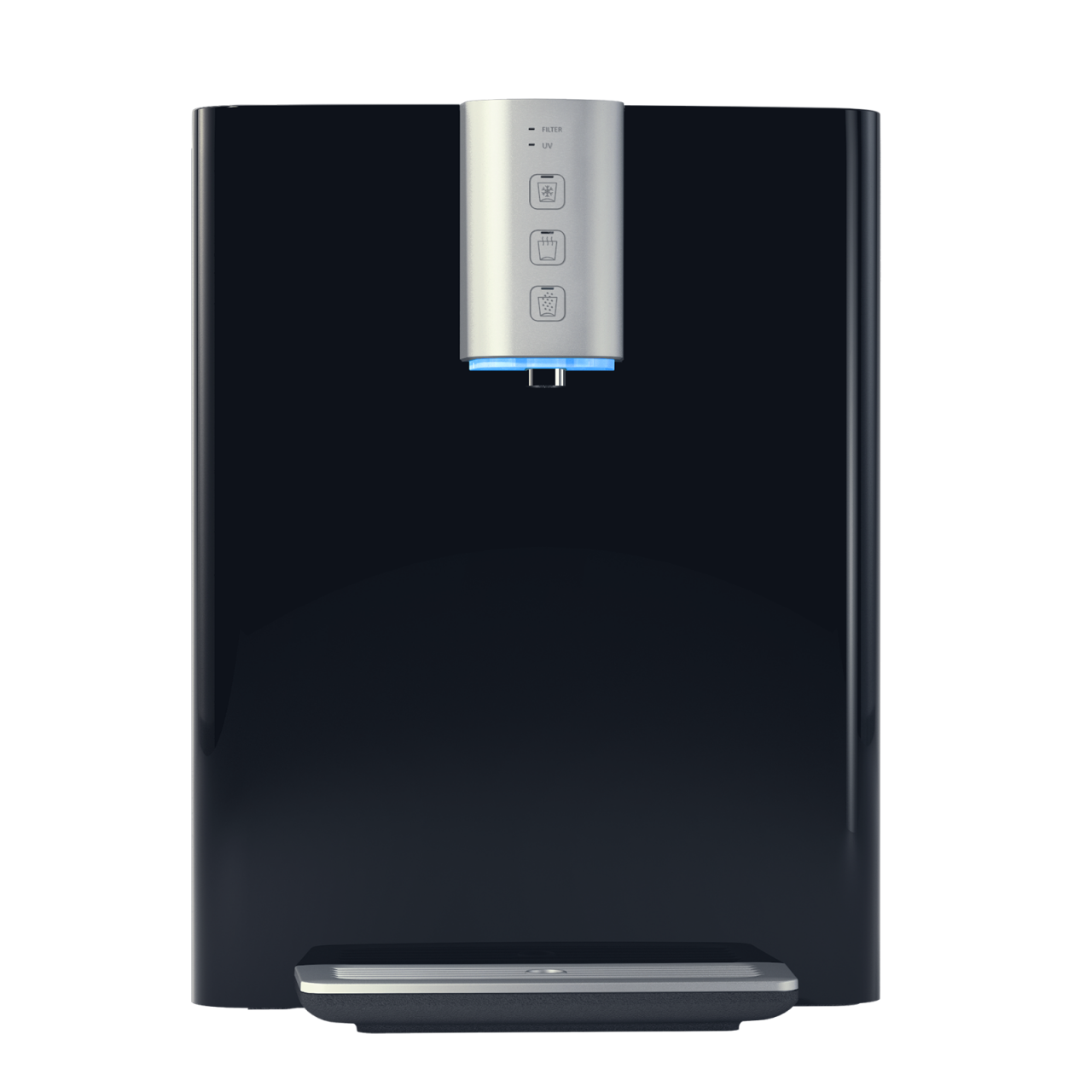 SODA3 Elegant Wasserspender mit festem Wasseranschluss, modernes Design und benutzerfreundliches Touchpanel