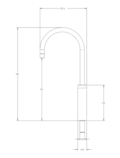 Einfache Montage des FLOW3 3-Wege Wasserhahns mit untertisch Filter- & CO₂-System